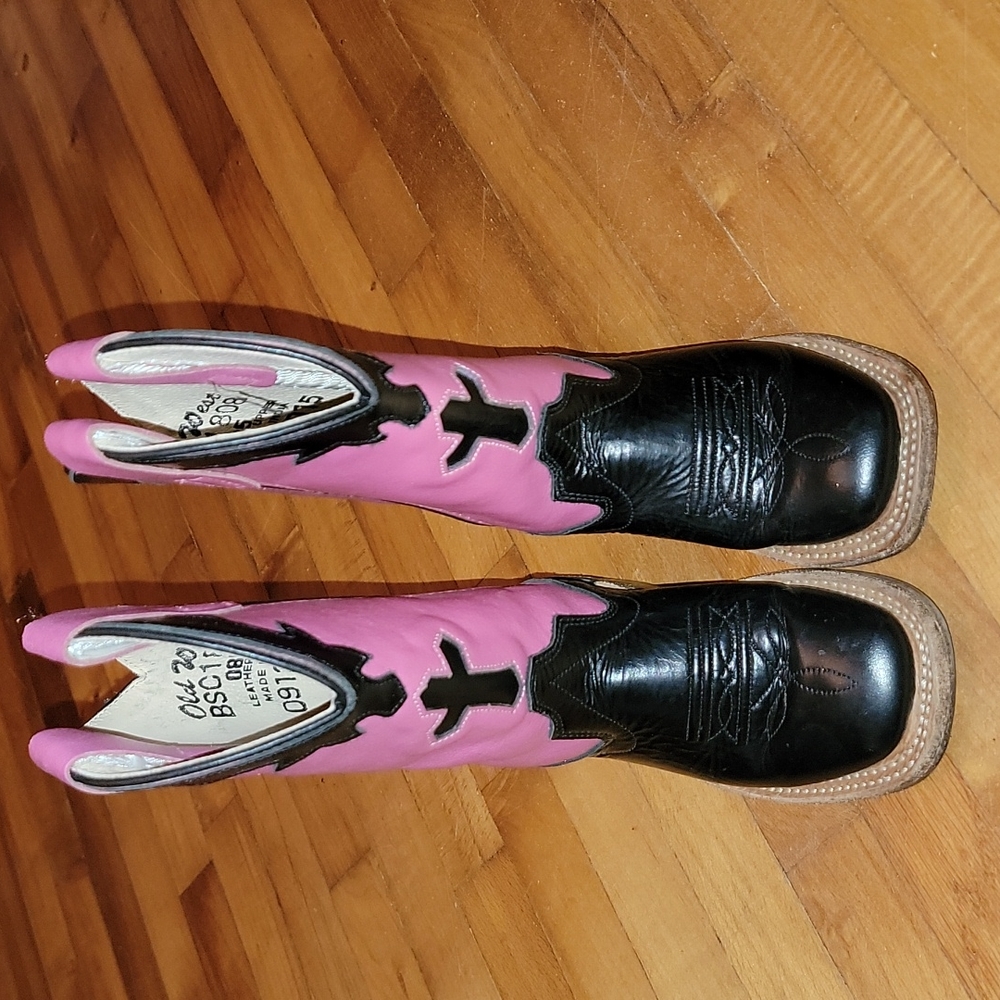 Toddler girl Old West boots size 085 (8.5)